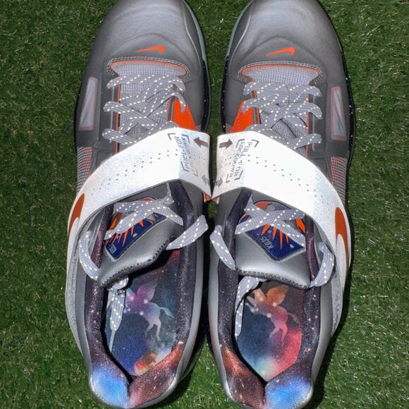 Nike Zoom KD 4 IV All Star Galaxy 2024 Basketball Shoes Men\'s 15 FD2635-001 NEW